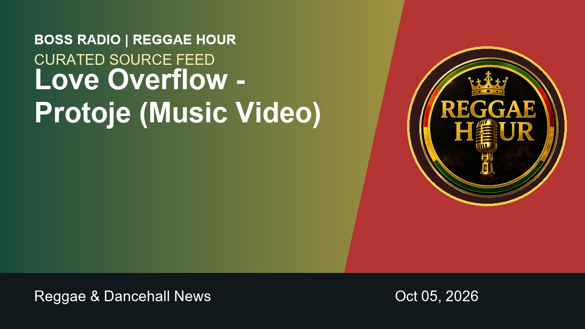 Protoje Love Overflow artwork